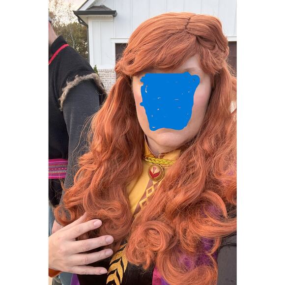Disney Anna Frozen 2 Adult Womens' Wig - Picture 1 of 7